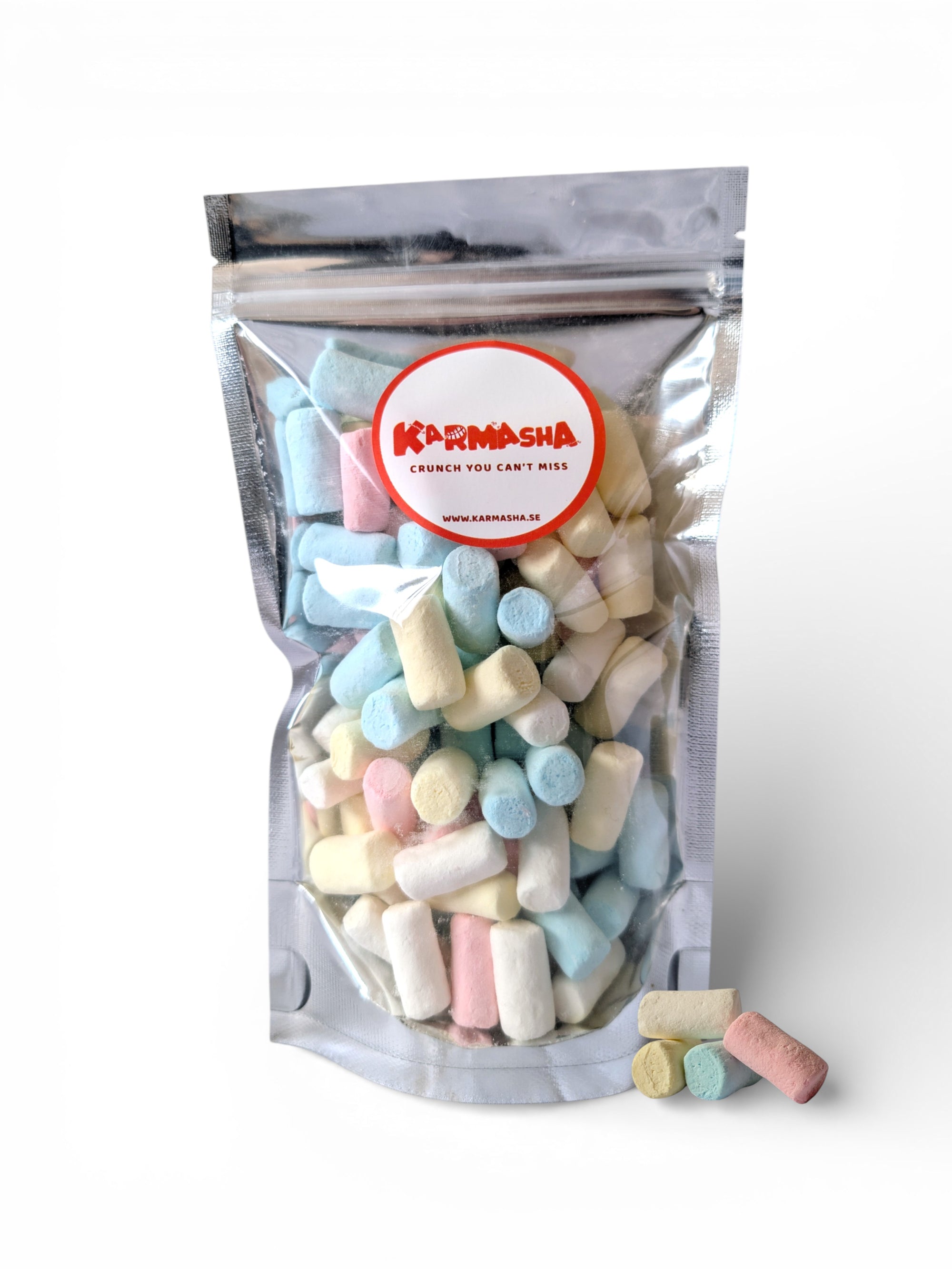 أعواد مارشميلو مجففة بالتجميد